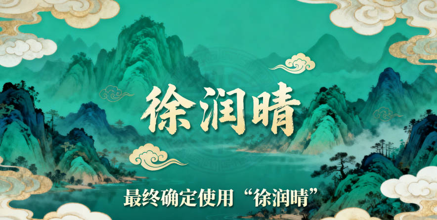 徐姓女寶寶起名順口又好聽