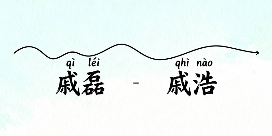 好聽順口的戚姓男寶寶名字推薦