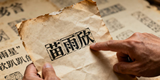 有寓意的苗姓女寶寶名字大全