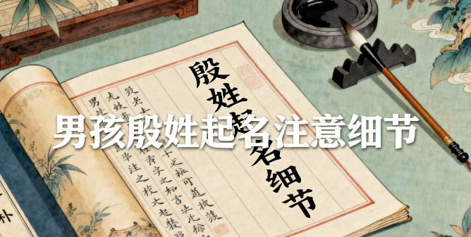 殷姓男寶寶起名寓意聰明才智