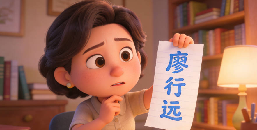 廖姓男寶寶起名大氣穩重