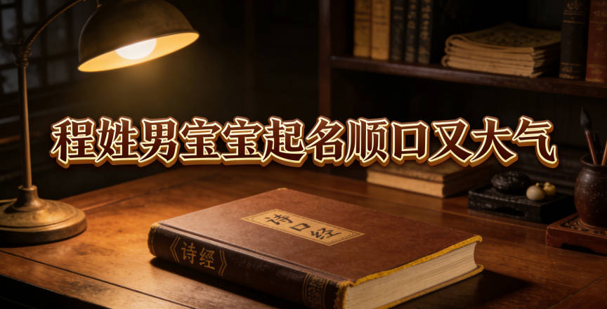 程姓男寶寶起名順口又大氣