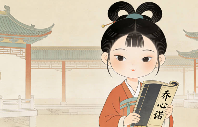 “喬心諾”,同學都覺得她名字里有“諾”字,肯定靠譜