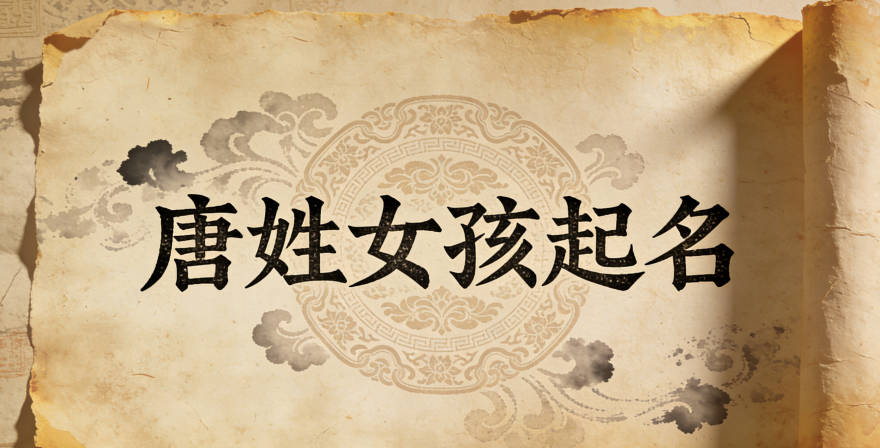 獨特新穎的唐姓女寶寶名字推薦