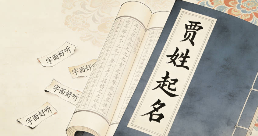 賈姓男孩起名大全