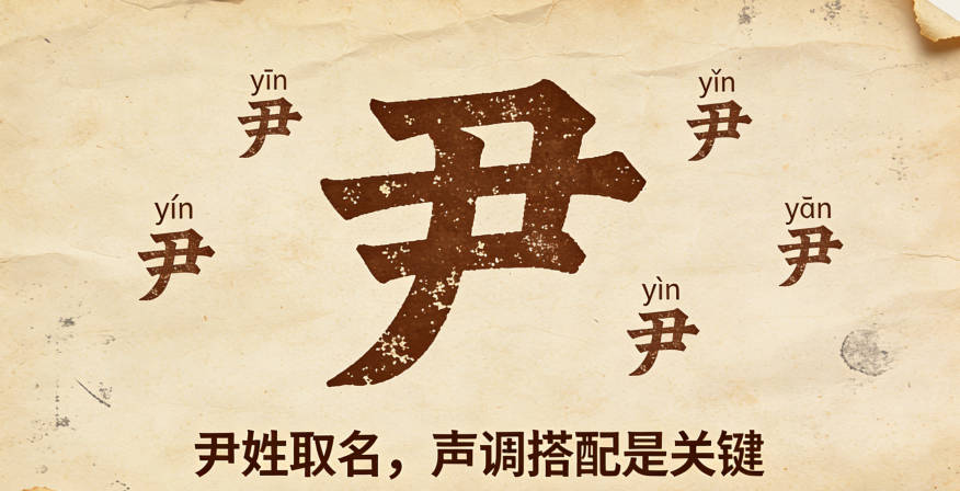 尹姓取名需要注意聲調(diào)搭配