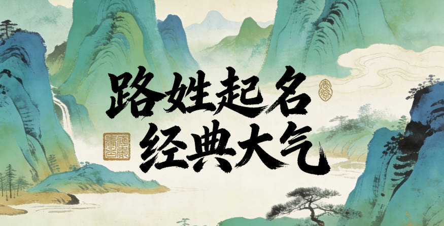 路姓男寶寶起名經(jīng)典大氣